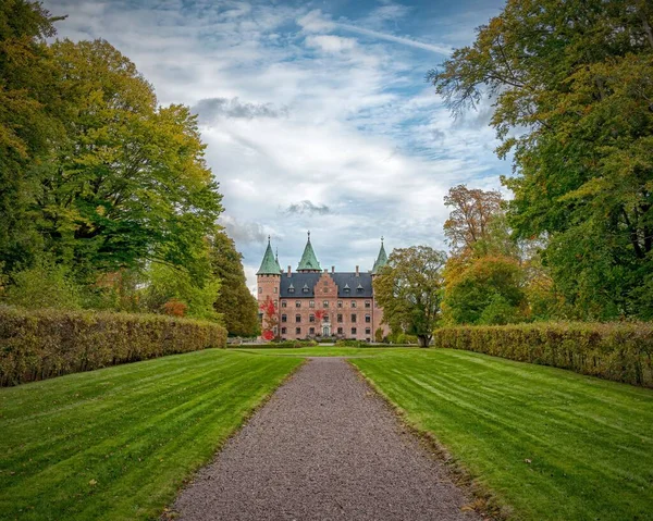 Vue Panoramique Château Trolleholm Eslov Scanie Suède — Photo