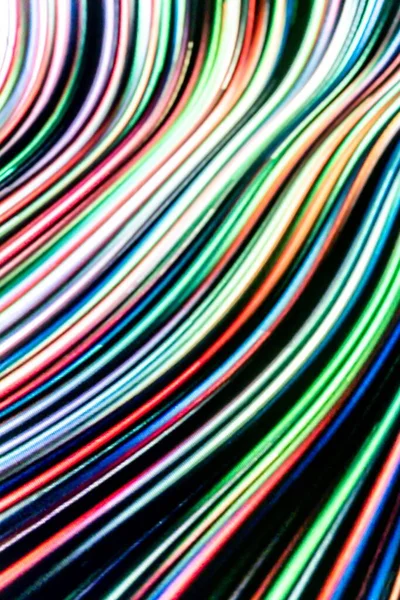 Motion Blurred Abstract Multi Colors Lines Background — Stock Photo, Image