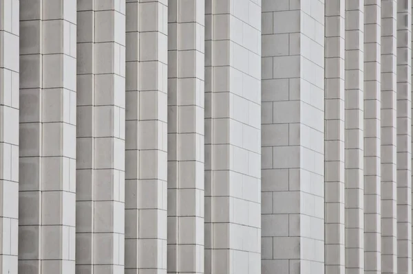Красивый Снимок Текстурированных Стен Здания Франкфурте Германия — стоковое фото