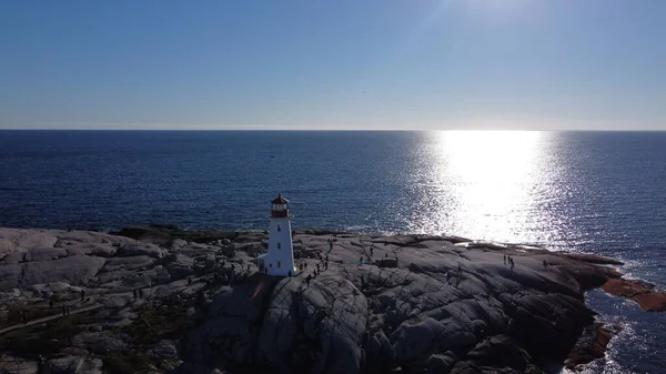 Peggy Nin Koyu Nova Scotia Kanada Daki Peggy Point Deniz — Stok fotoğraf