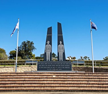 Güneşli bir günde Normanby Hill Anma Parkı