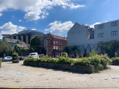 Brüksel 'de boş bir sokak