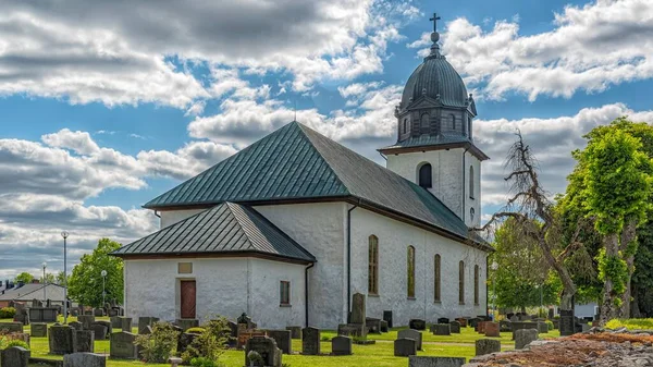 Beau Cliché Église Orkened Lonsboda Suède — Photo