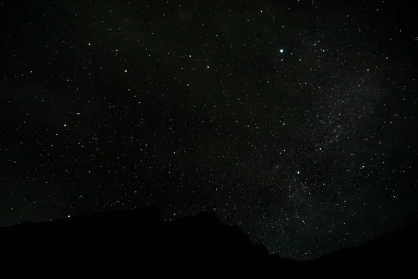 Красивый Вид Звездное Небо Ночью — стоковое фото