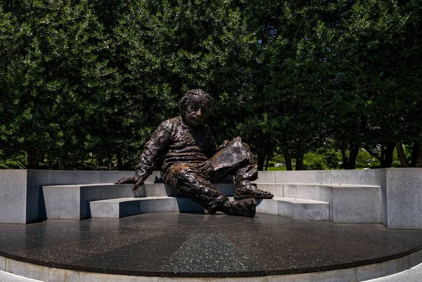 Washington Deki Albert Einstein Anıtı Nın Güzel Bir Fotoğrafı — Stok fotoğraf