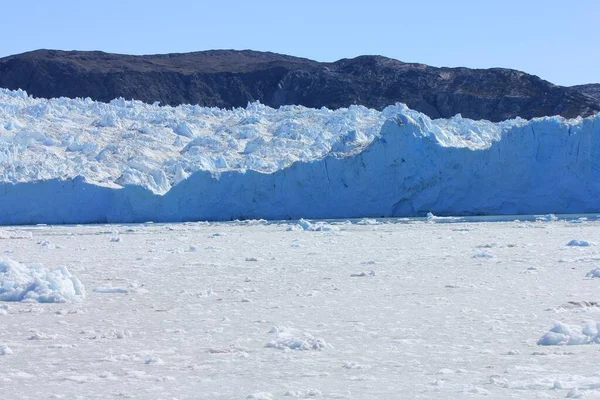 Eine Schöne Aufnahme Des Eqip Sermia Gletschers Grönland — Stockfoto