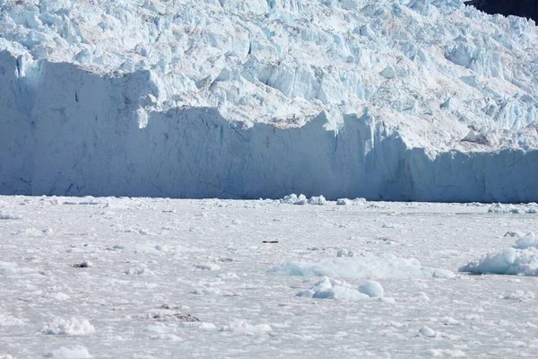 Una Hermosa Toma Del Glaciar Eqip Sermia Groenlandia —  Fotos de Stock