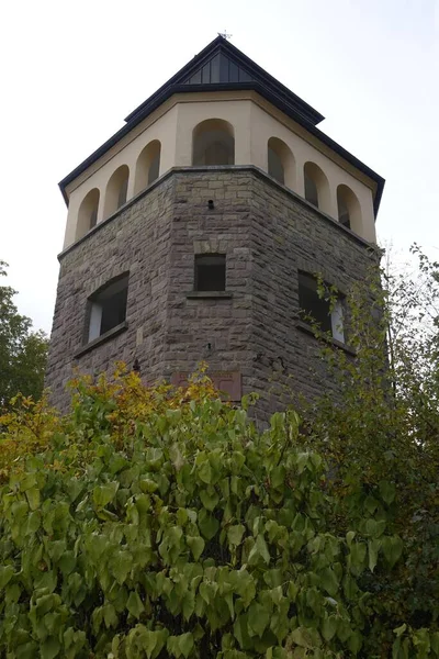 Zdjęcie Pionowe Starożytnego Budynku Eulenbis Niemcy — Zdjęcie stockowe