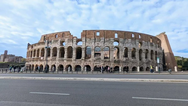 Iconic Ancient Colosseum Rome Italy — Stock Photo, Image