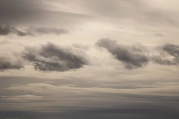 Красивый Снимок Облачного Неба Штормовую Погоду — стоковое фото