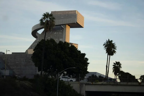 Сучасна Будівля Лос Анджелесі Каліфорнія Сша — стокове фото