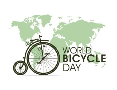 Klasik bisiklet ve dünya resimleri