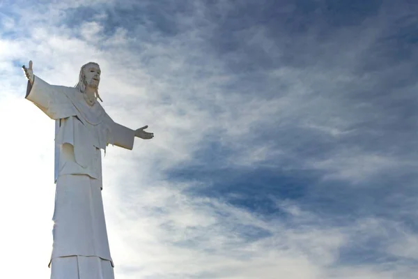 Cordoba Argentinië Juni 2022 Jesus Los Linderos Monument Villa Yacanto — Stockfoto