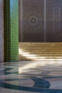 Kazablanka, Fas 'taki 2. Hasan Camii' nin içinde.