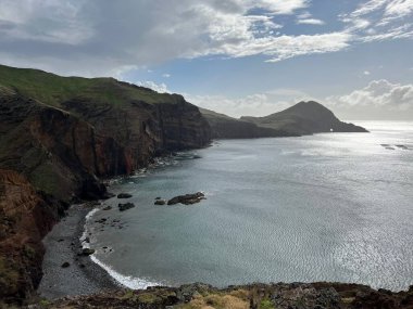 PR8 Verada da Ponta de Sao Lourenco, Madeira Adası, Portekiz manzarası