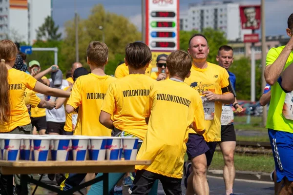 People Participate Wings Life World Run Race — Stock Photo, Image