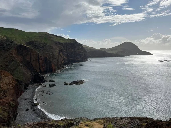 Eine Landschaftsaufnahme Von Pr8 Verada Ponta Sao Lourenco Insel Madeira — Stockfoto