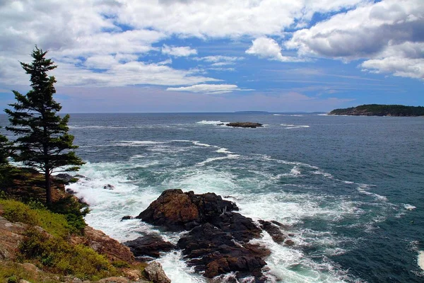 Una Vista Panorámica Del Océano Desde Great Head Parque Nacional —  Fotos de Stock