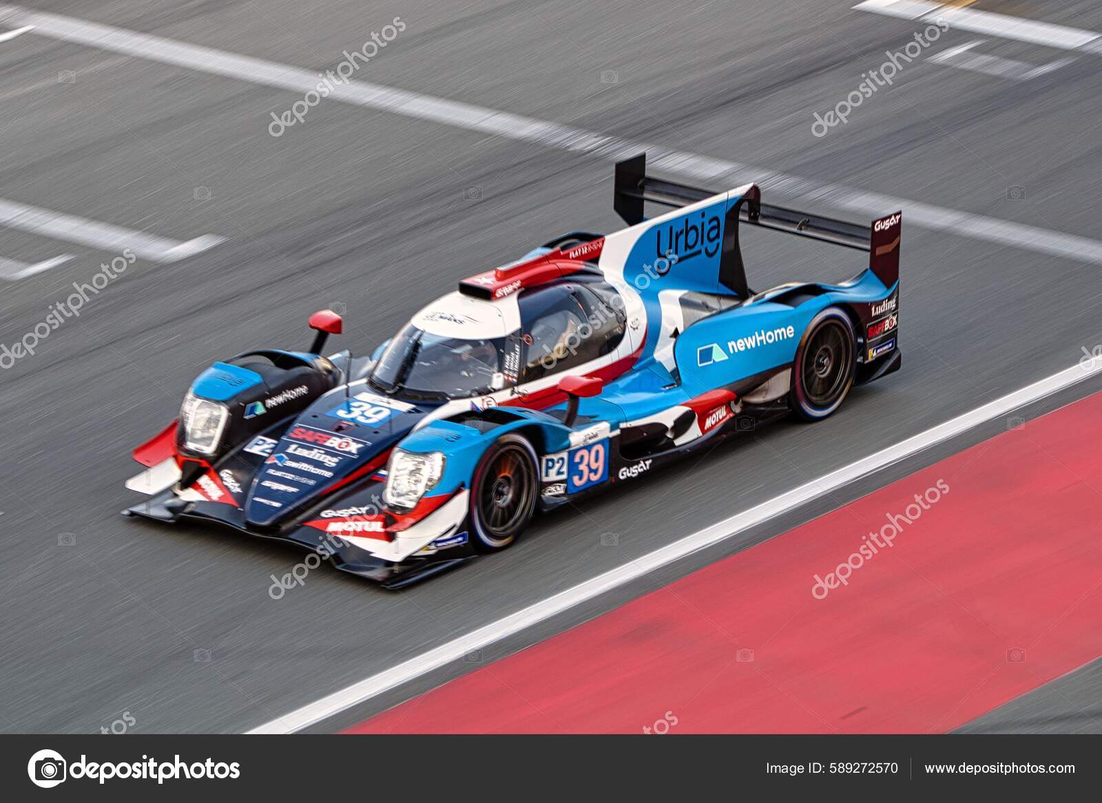 Гонки Спортивном Автомобиле Время Гонки 24H Series Hankook.