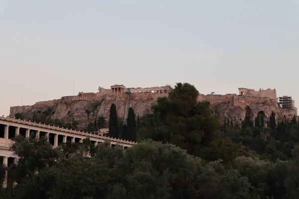 Parliament Greece Athens City Golden Hour Photography Photographyes — стокове фото