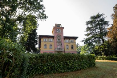 Taly, Temmuz 2022: Forli ve Cesena 'nın Predappio kasabasının manzarası