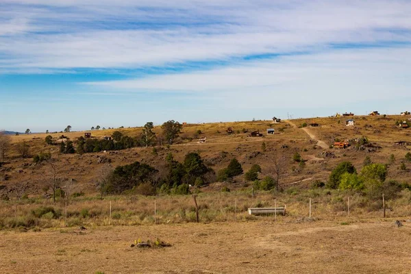 Villa Yacanto Nun Panoramik Manzarası Calamuchita Vadisi Cordoba Arjantin — Stok fotoğraf