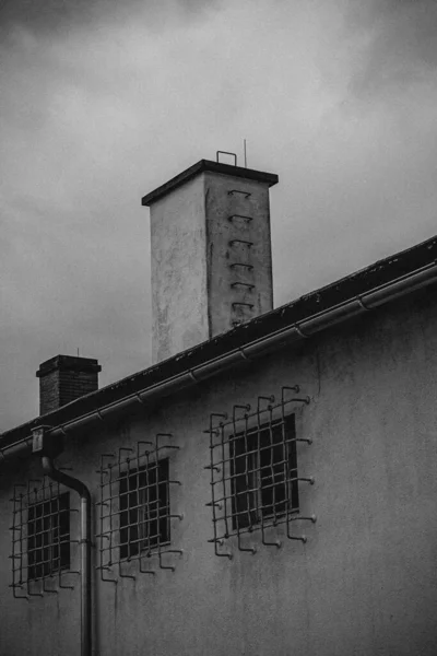 Edifício Campo Concentração Mauthausen Áustria — Fotografia de Stock