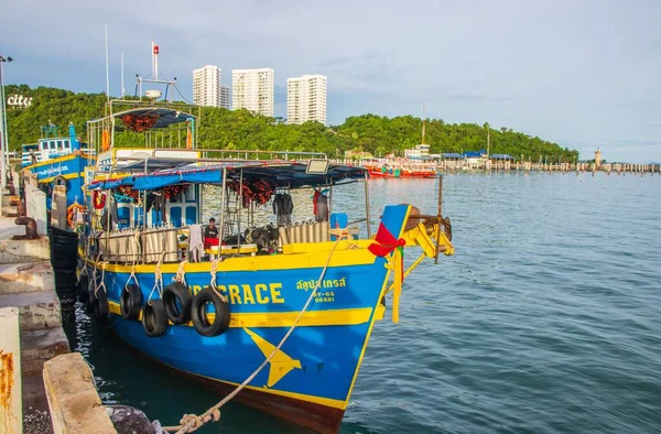 Excursion Event Boat Diving Tours Pier Thailand Southeast Asia — Stock Photo, Image