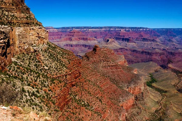 Der Grand Canyon Nationalpark Von Der Wüste Aus Gesehen — Stockfoto