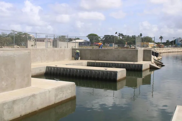 Fotografie Dokončené Constitution River Bridgetownu Barbados — Stock fotografie