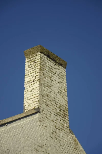 Eine Vertikale Aufnahme Eines Turms Gegen Den Blauen Himmel Zandvoort — Stockfoto
