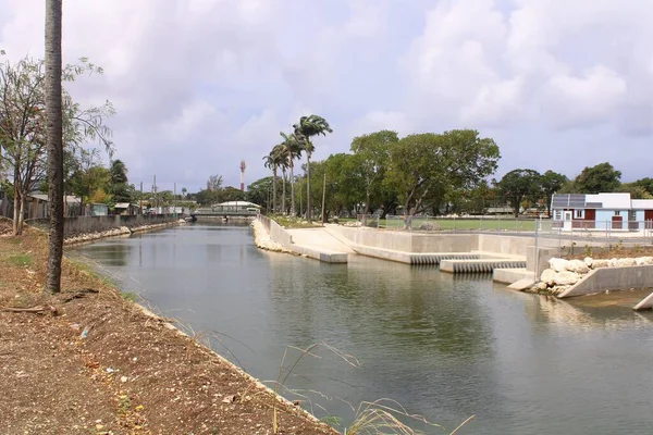 Photo Completed Constitution River Bridgetown Barbados — Stock Photo, Image