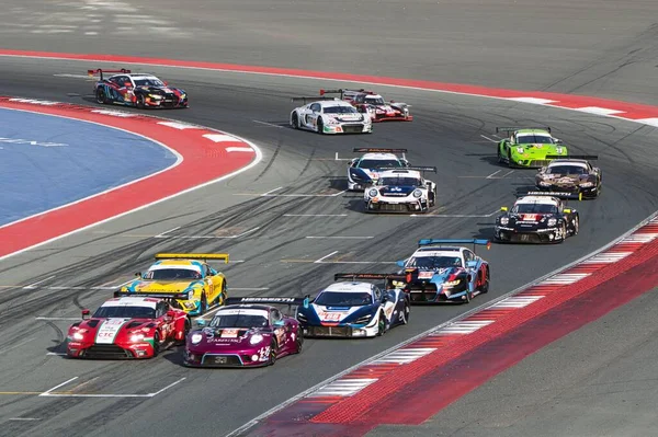 Automovilismo Autodromo Dubai Dubai Emiratos Árabes Unidos — Foto de Stock