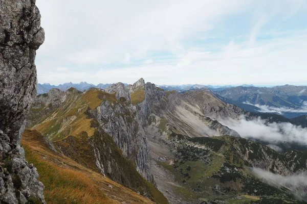 Όμορφα Βουνά Rofan Στην Αυστρία — Φωτογραφία Αρχείου
