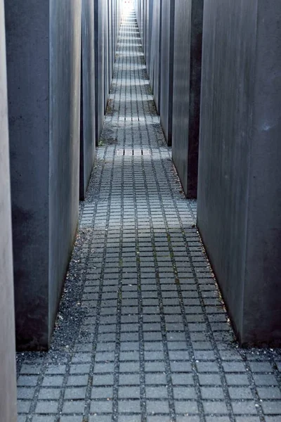 Monumento Los Judíos Asesinados Europa Berlín Mitte Alemania — Foto de Stock