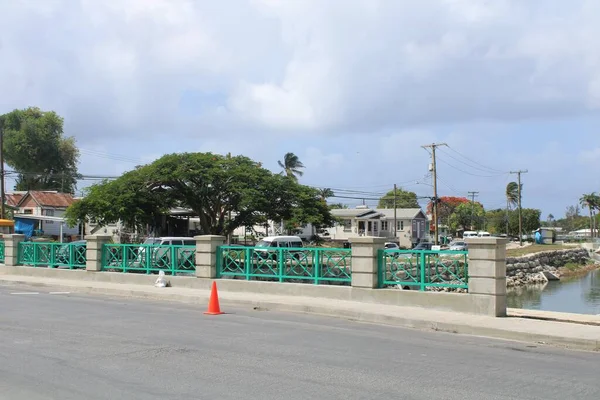 Bridgetown Barbados Tamamlanan Anayasa Nehri Fotoğrafı — Stok fotoğraf