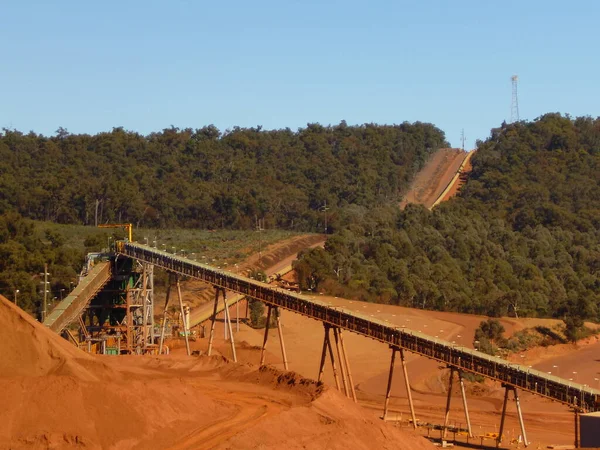 Scenic View Bridge Trees Background Boddington Australia — Stock Photo, Image