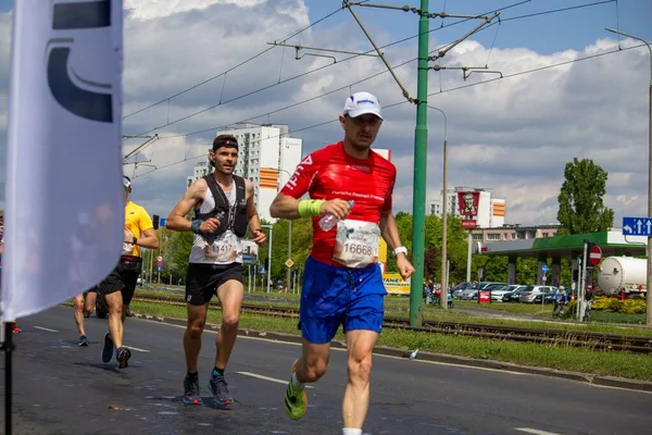 Participants 2022 Wings Life World Run Poznan Poland — Stock Photo, Image