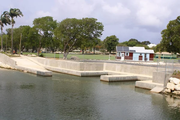 Photo Completed Constitution River Bridgetown Barbados — Stock Photo, Image