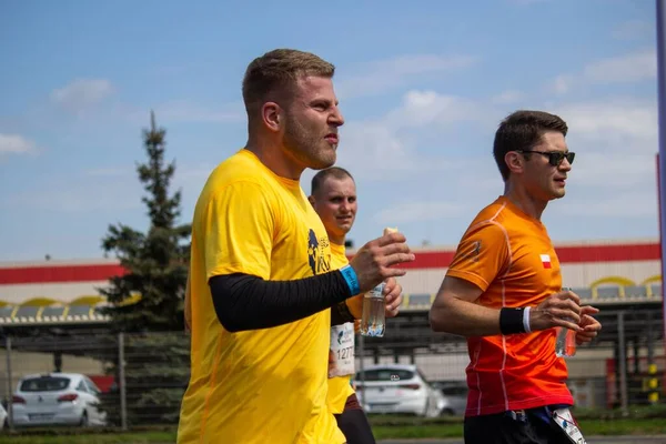 Participants 2022 Wings Life World Run Poznan Poland — Stock Photo, Image