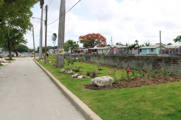 Foto Genomförd Grundlagsflod Bridgetown Barbados — Stockfoto