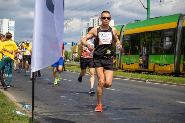 Participantes Wings Life World Run 2022 Poznan Polônia — Fotografia de Stock