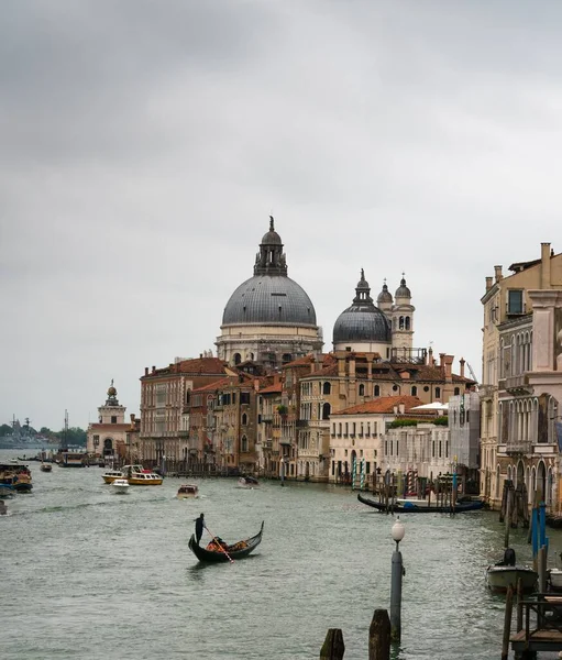 Célèbre Église Santa Maria Della Salute Grand Canal Venise — Photo