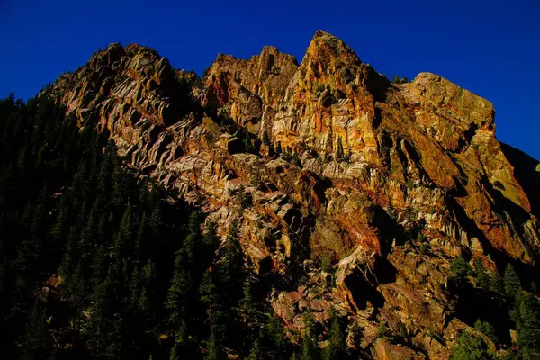 Живописный Вид Скалистой Горы Парке Колорадо Солнечный День — стоковое фото