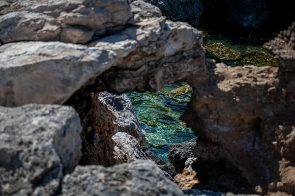 Karibik Und Kristallklares Meer Den Tremiti Inseln Apulien Italien — Stockfoto