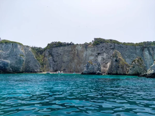 Itália Julho 2022 Maravilhoso Mar Natureza Nas Ilhas Tremiti Puglia — Fotografia de Stock