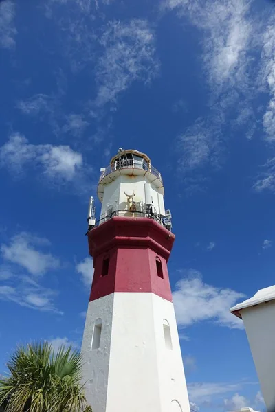 Vertical Shot David Lighthouse Daytime Bermuda — Stock Photo, Image