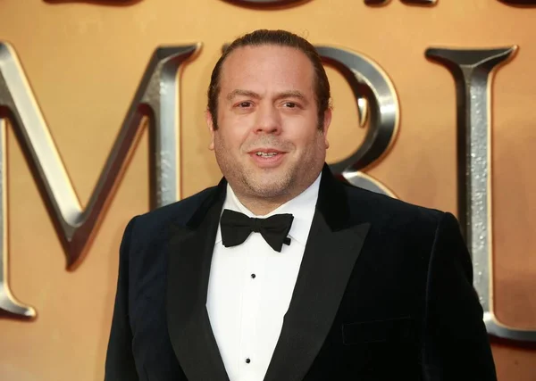 Dan Fogler Bezoekt Fantastic Beasts Secrets Perkamentus Wereldpremière Royal Festival — Stockfoto