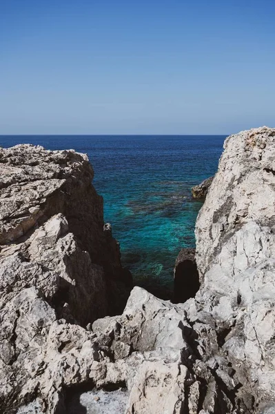 Caribbean Crystalline Sea Tremiti Islands Puglia — Stock Photo, Image