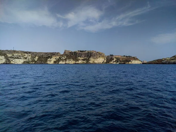 Italië Juli 2022 Prachtige Zee Natuur Tremiti Eilanden Puglia — Stockfoto